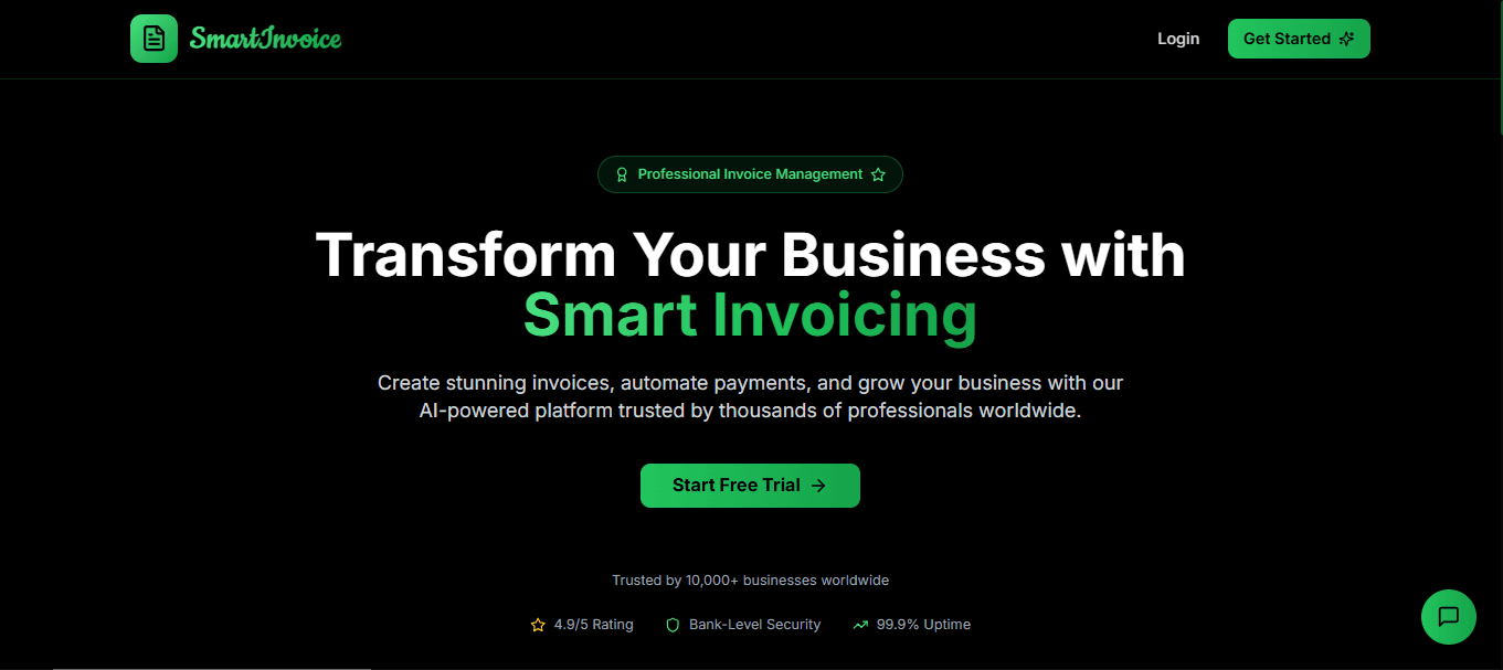 SmartInvoice - Professional Invoice Management System image